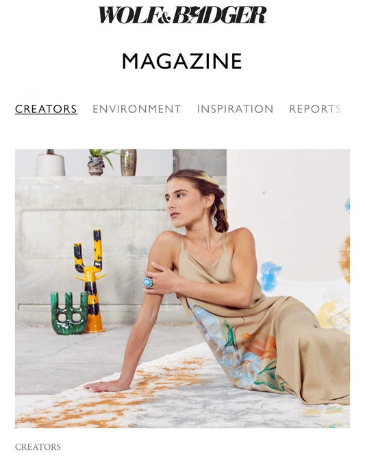 Blue Nude ~ Slow Fashion Brand - Wolf & Badger Magazine