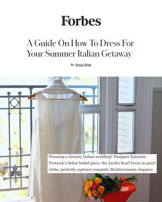 Blue Nude ~ Slow Fashion Brand - Jardin Scarf Dress in Pearl White