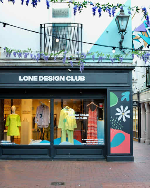 Blue Nude ~ Slow Fashion Brand - Lone Design Club Slow Fashion Pop-Up Brighton