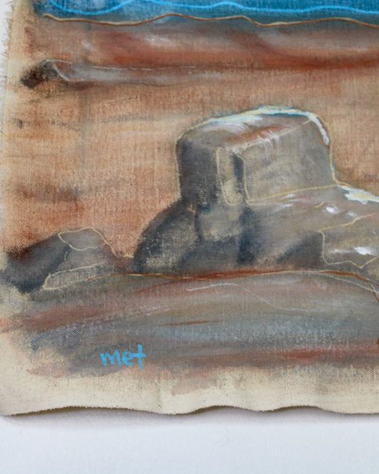 Blue Nude ~ Slow Fashion Brand - Monument Pant Original Artwork