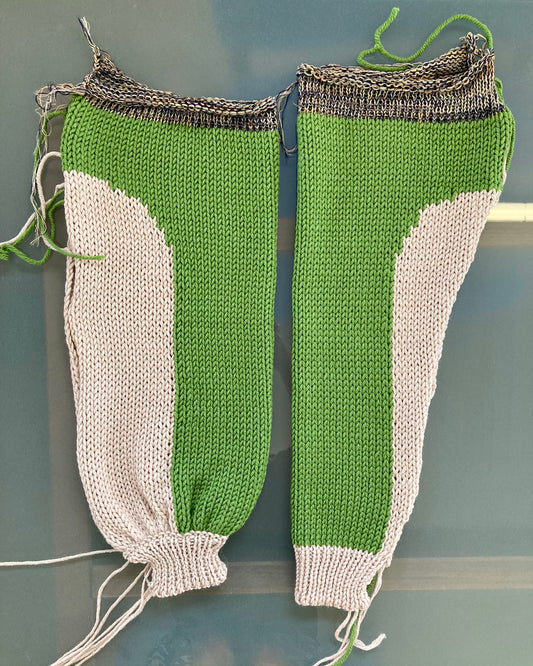 Blue Nude ~ Slow Fashion Brand - Equinox Sweater Sleeve Prototypes