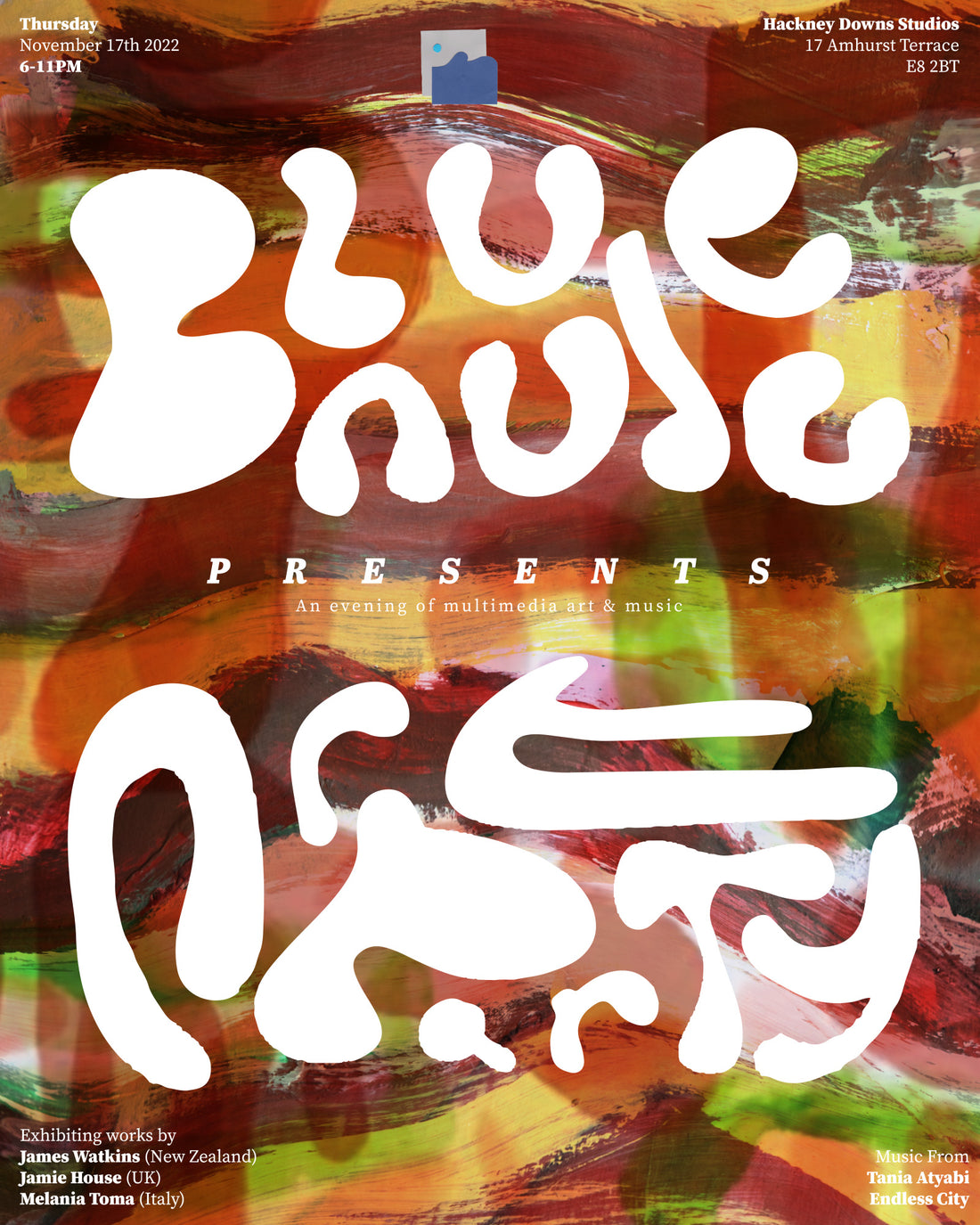 Blue Nude ~ Slow Fashion Brand - Art Exhibition Launch Event: Art Party