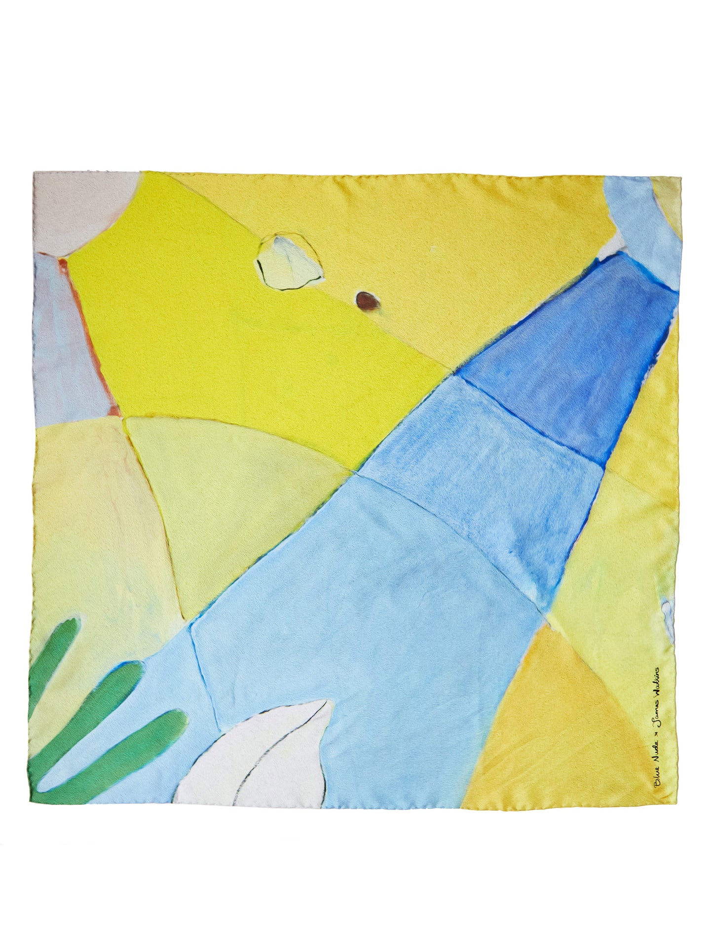 Blue Nude ~ Slow Fashion Brand - Sol Silk Square Scarf