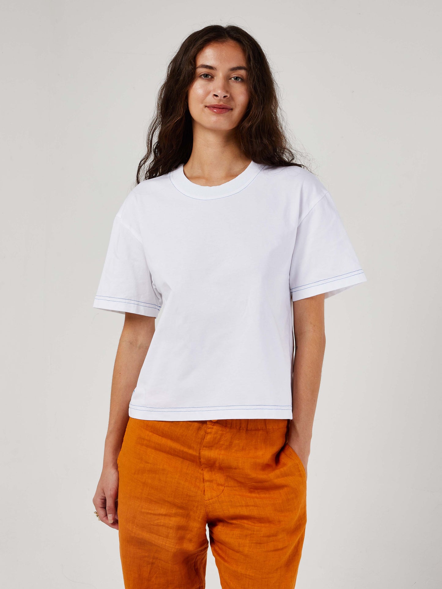 Blue Nude ~  Slow Fashion Brand - Helios Hand-Painted T-Shirt