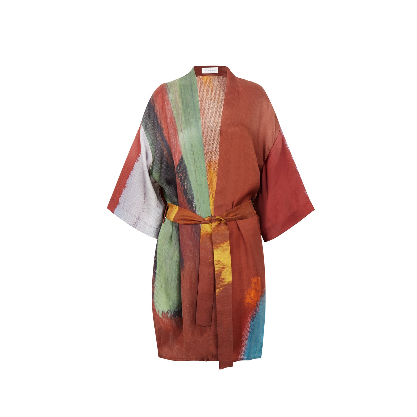 Blue Nude ~ Slow Fashion Brand - Sal Silk Kimono