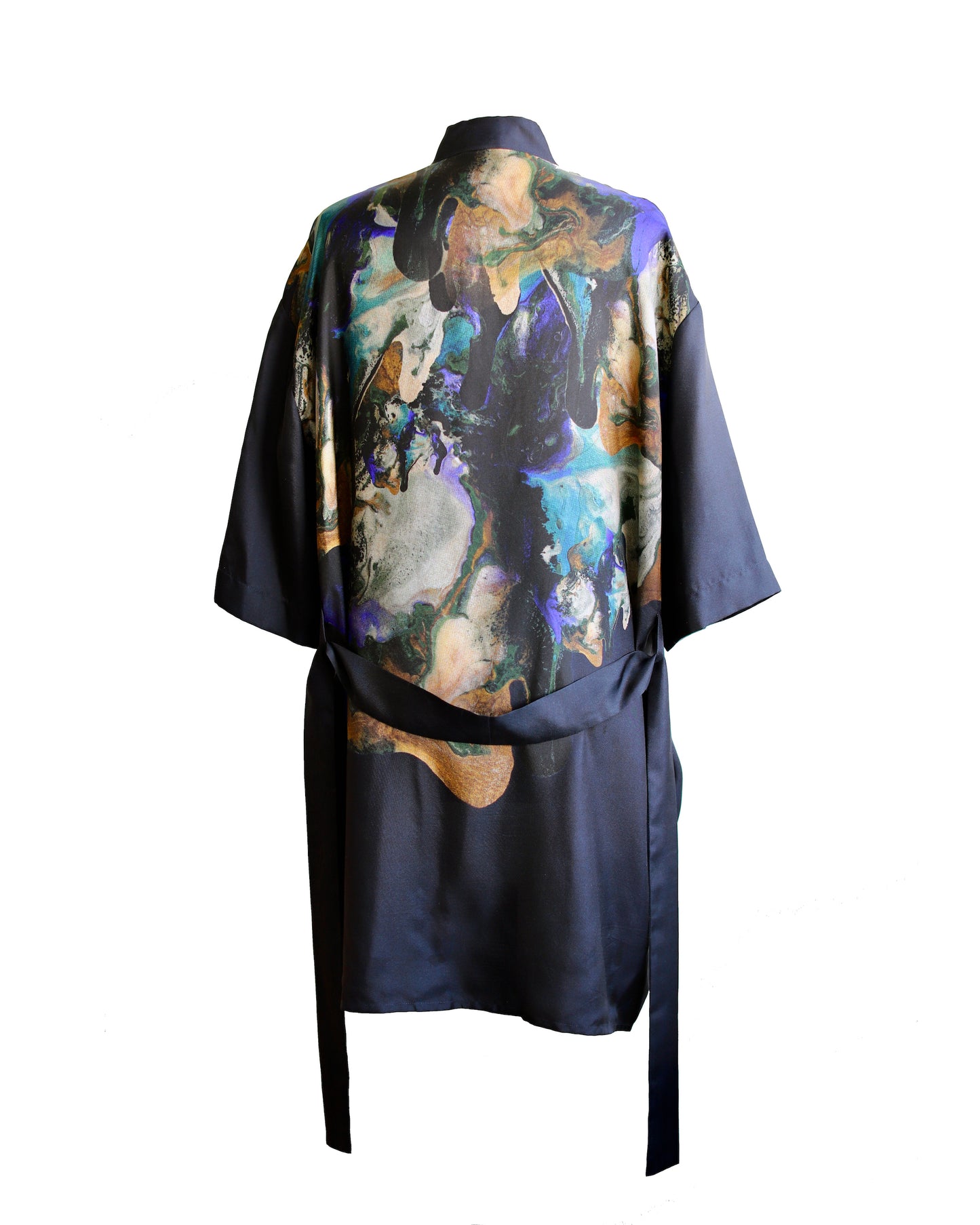 Blue Nude ~ Slow Fashion Brand - Tantalus Silk Kimono