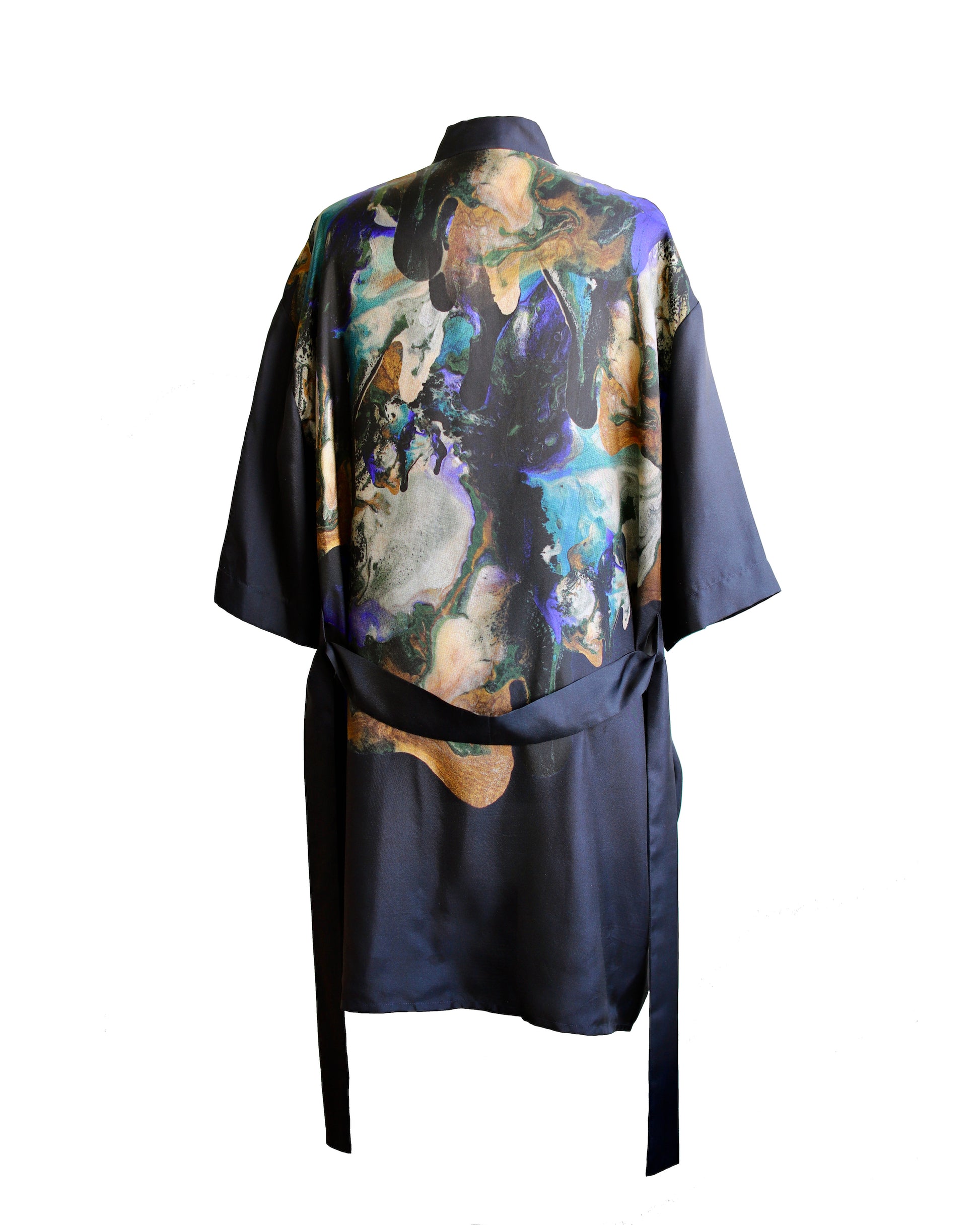 Blue Nude ~ Slow Fashion Brand - Tantalus Silk Kimono