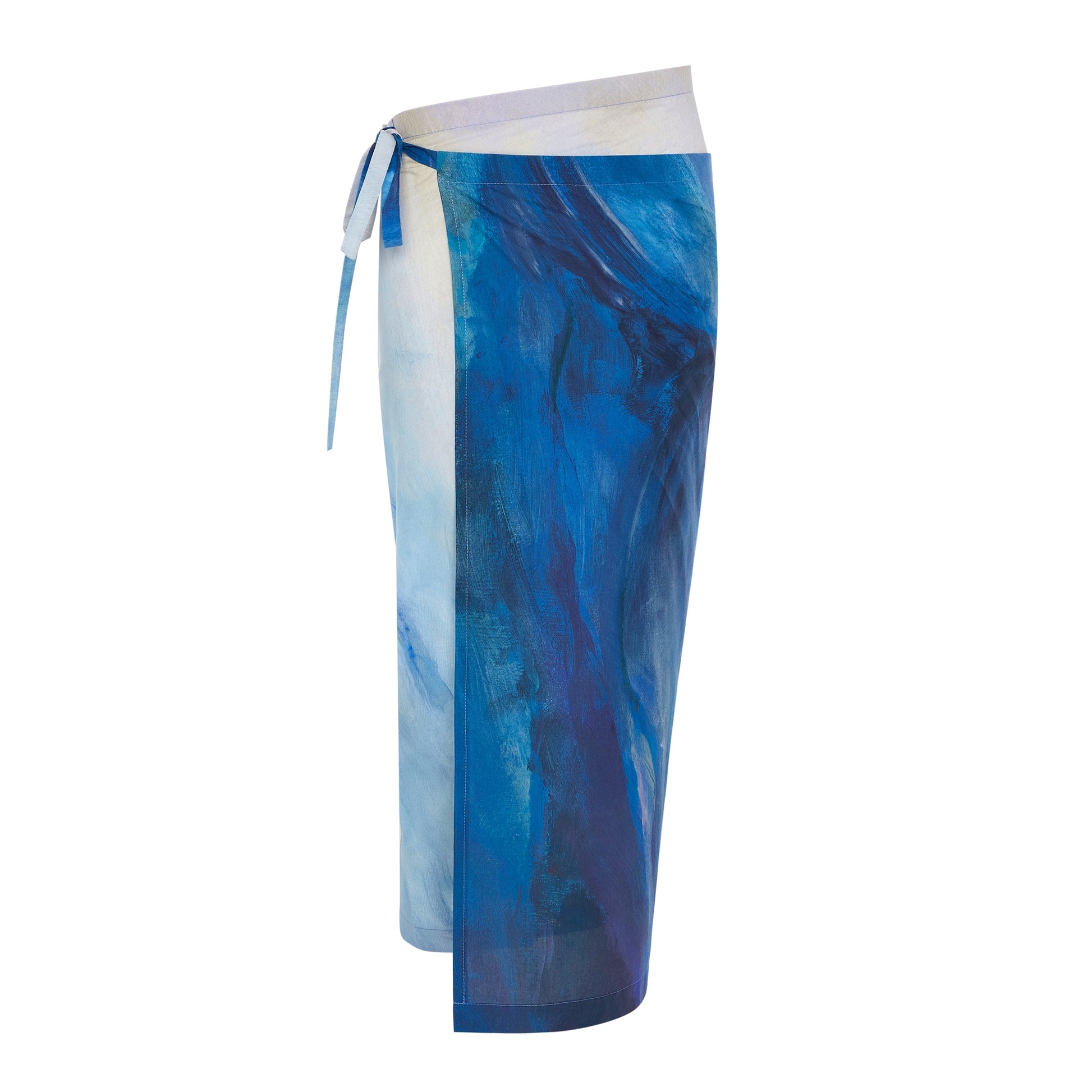 Blue Nude ~ Slow Fashion Brand - La Pointe Cotton Tie Sarong