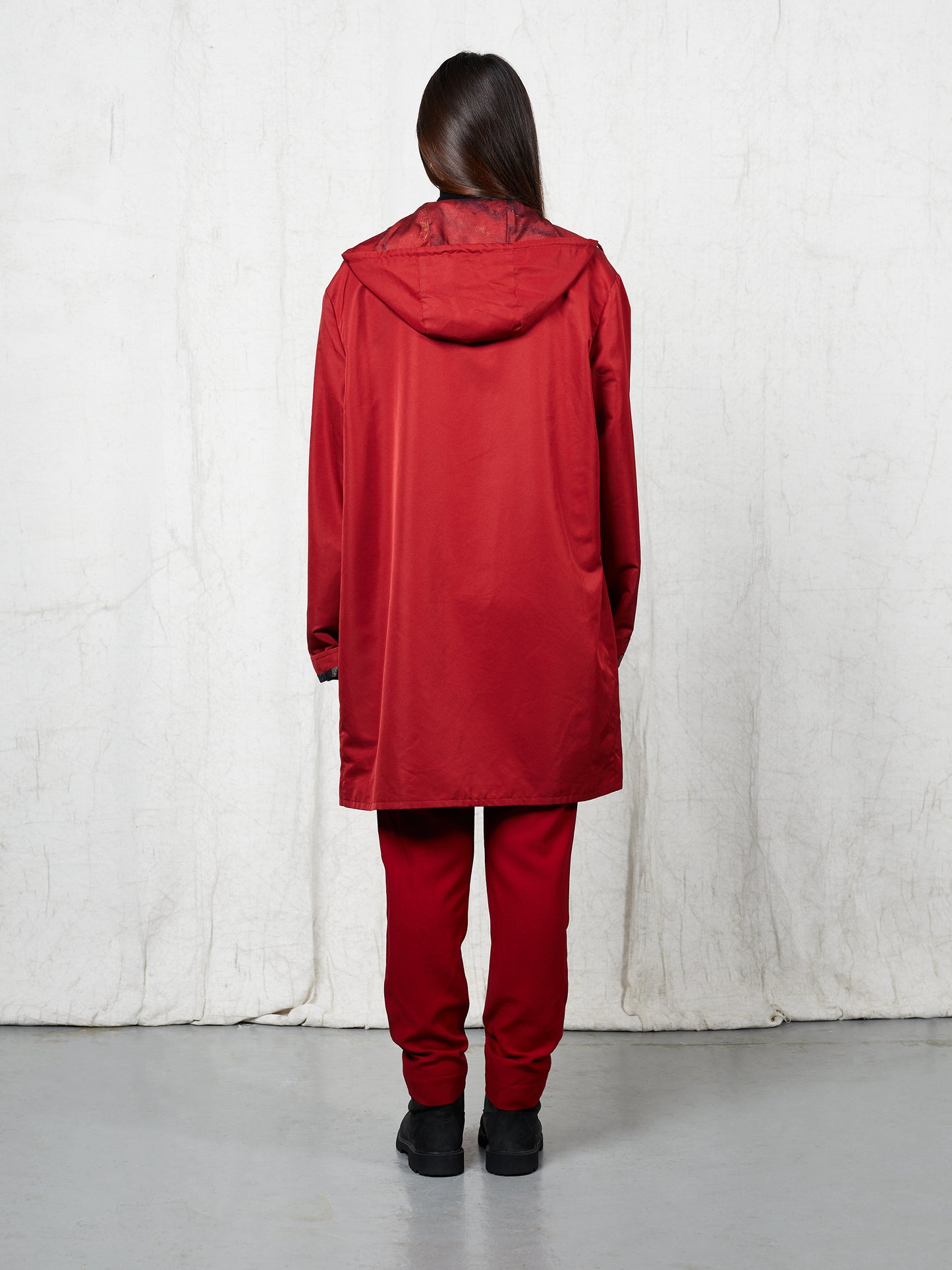 Blue Nude ~ Slow Fashion Brand - Hille Hooded Raincoat