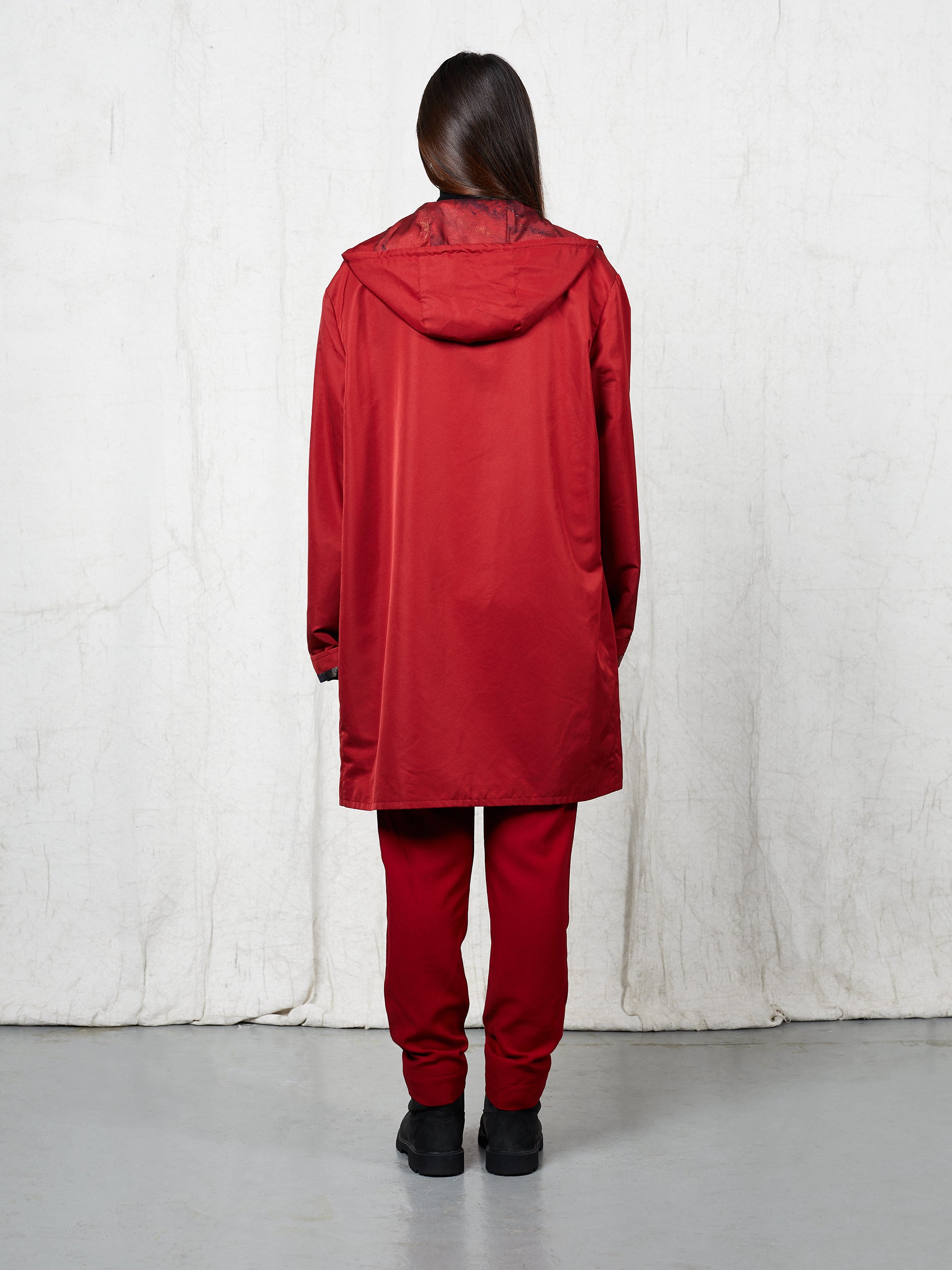 Blue Nude ~ Slow Fashion Brand - Hille Hooded Raincoat