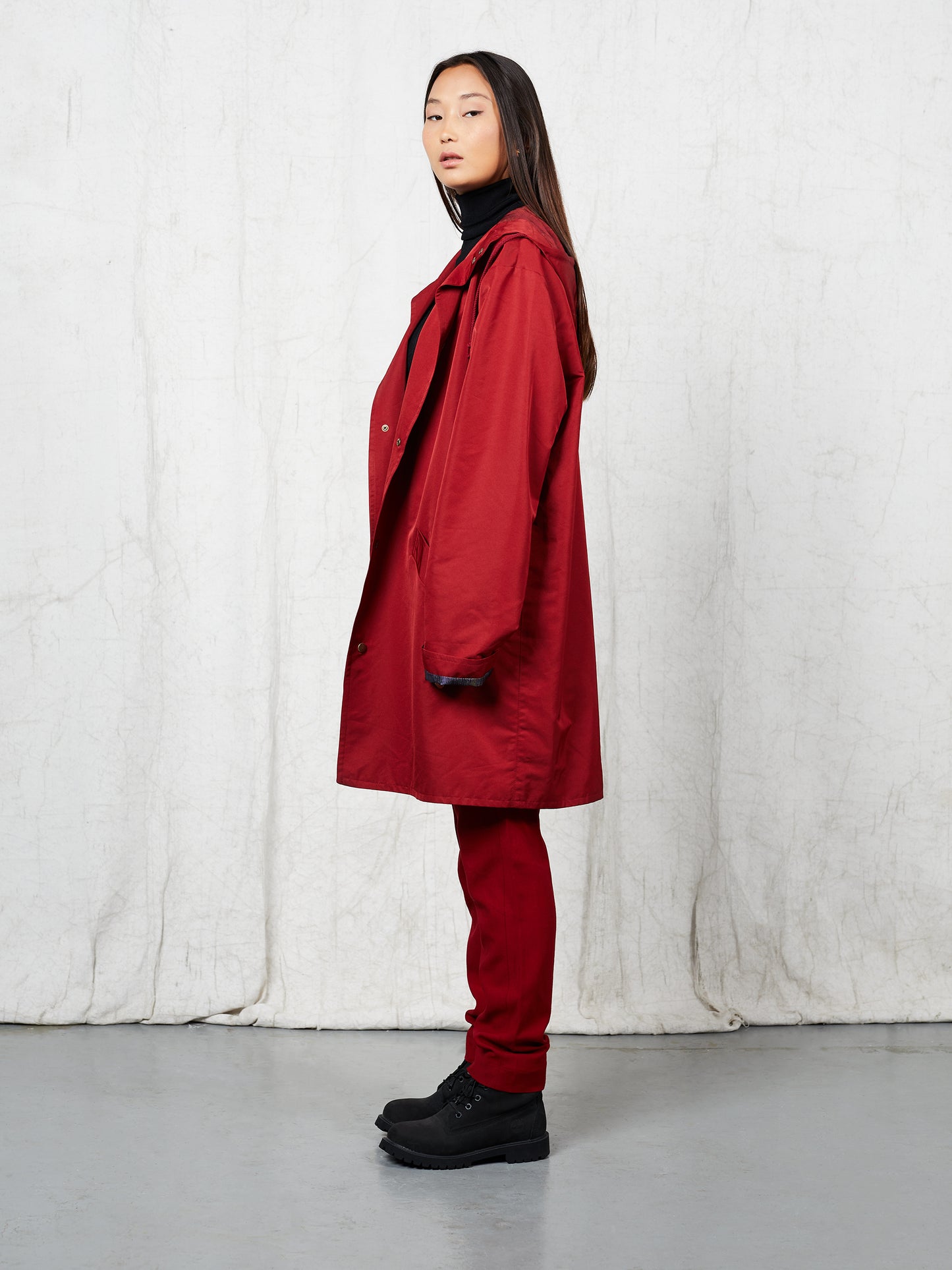 Blue Nude ~ Slow Fashion Brand - Hille Hooded Raincoat