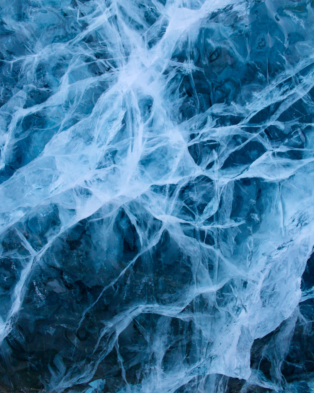 Blue Nude ~ Slow Fashion Brand - Glacial Ice on Svalbard