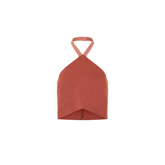 Blue Nude ~ Slow Fashion Brand - Abiquiu Linen Top
