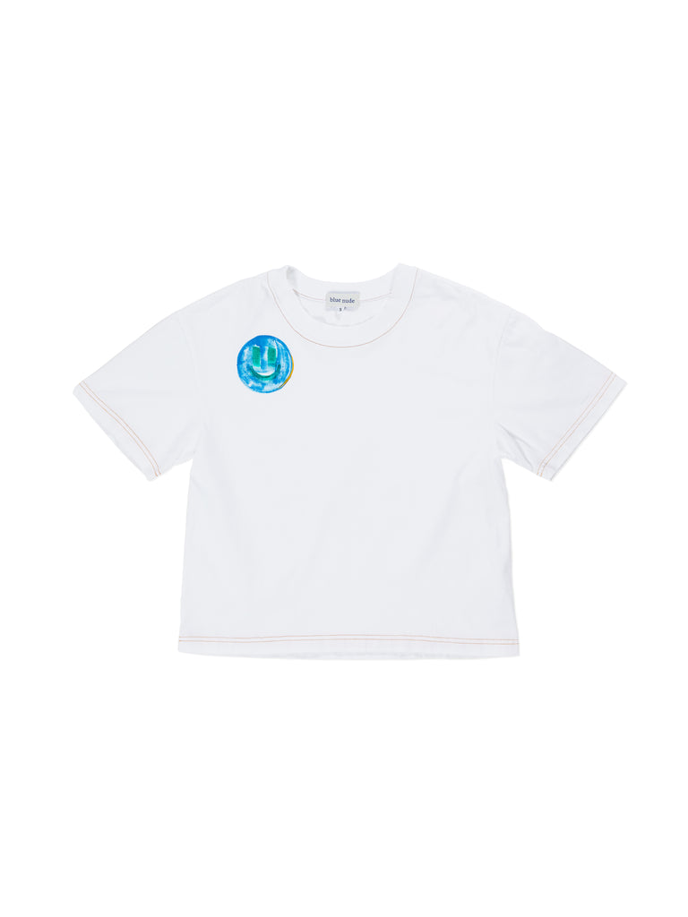 Blue Nude ~ Slow Fashion Brand - Roswell Hand-Painted T-Shirt