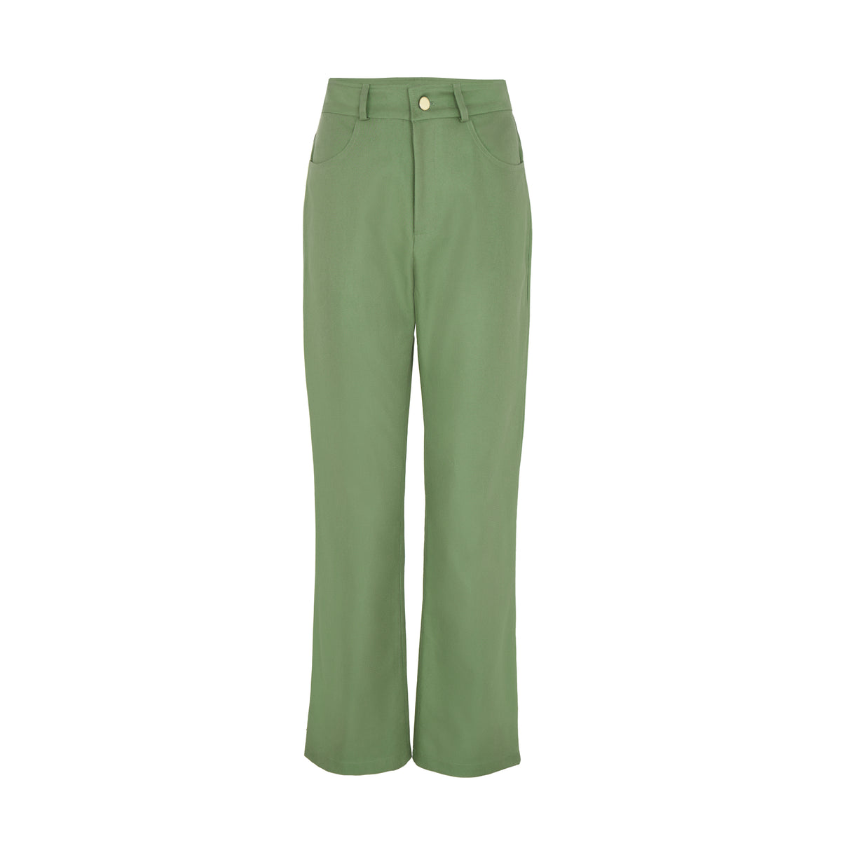 Mustang Organic Straight Leg Jeans Mint Tea
