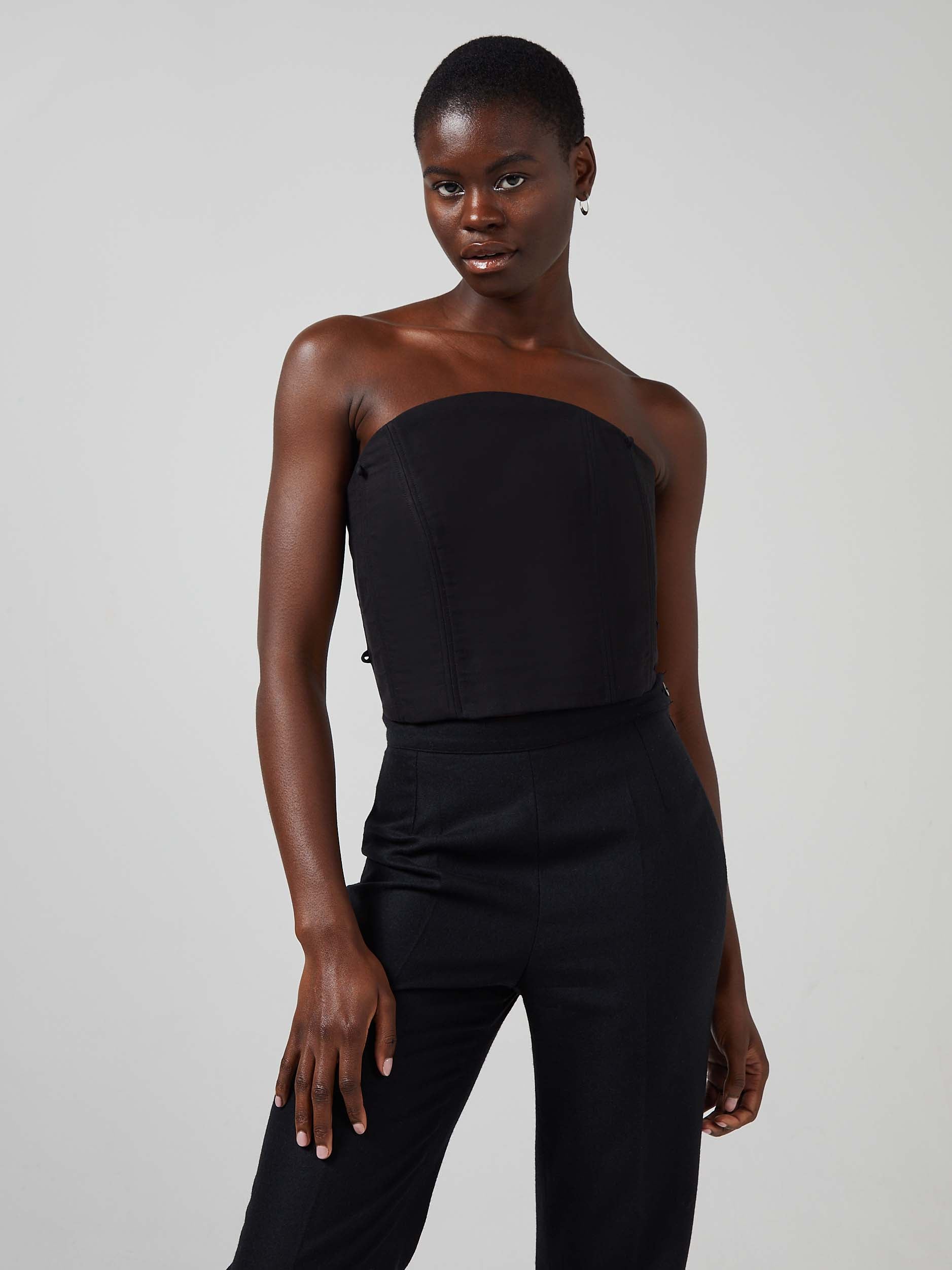 Blue Nude ~ Slow Fashion Brand - Zia Detachable Sculpture Bustier
