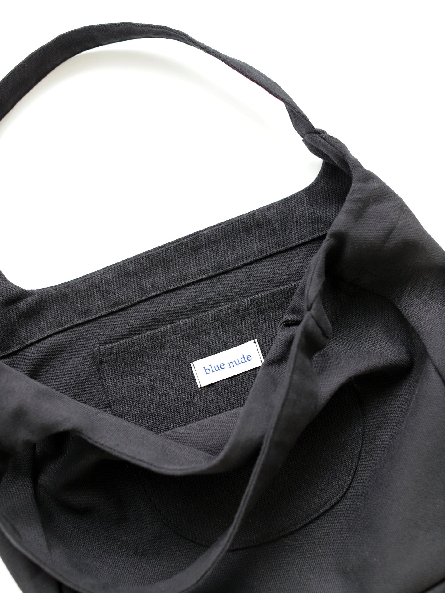 Enso Curved Tote Bag - Black Graphite