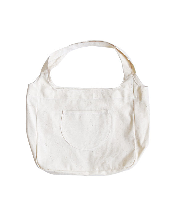 Blue Nude ~ Slow Fashion Brand - Enso Curved Tote Bag in Cream