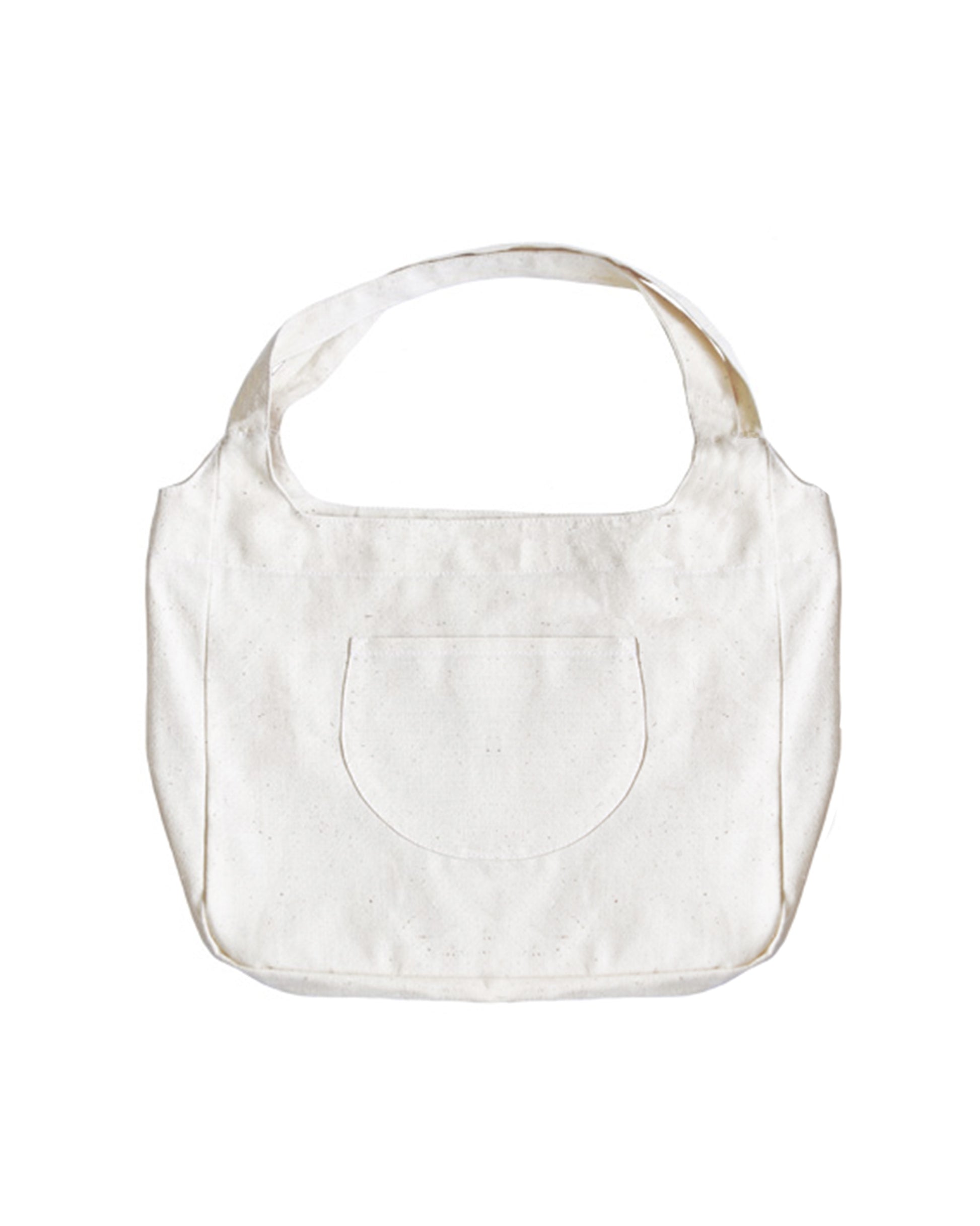 Blue Nude ~ Slow Fashion Brand - Enso Curved Tote Bag in Cream