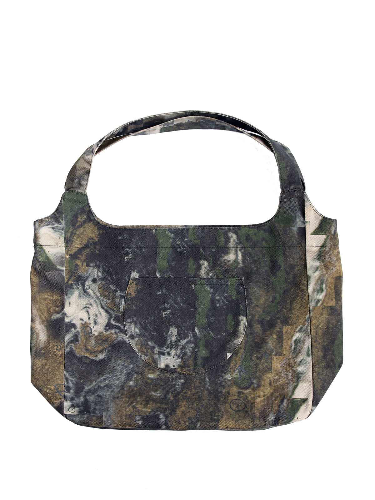 Enso Curved Tote Bag - Camo