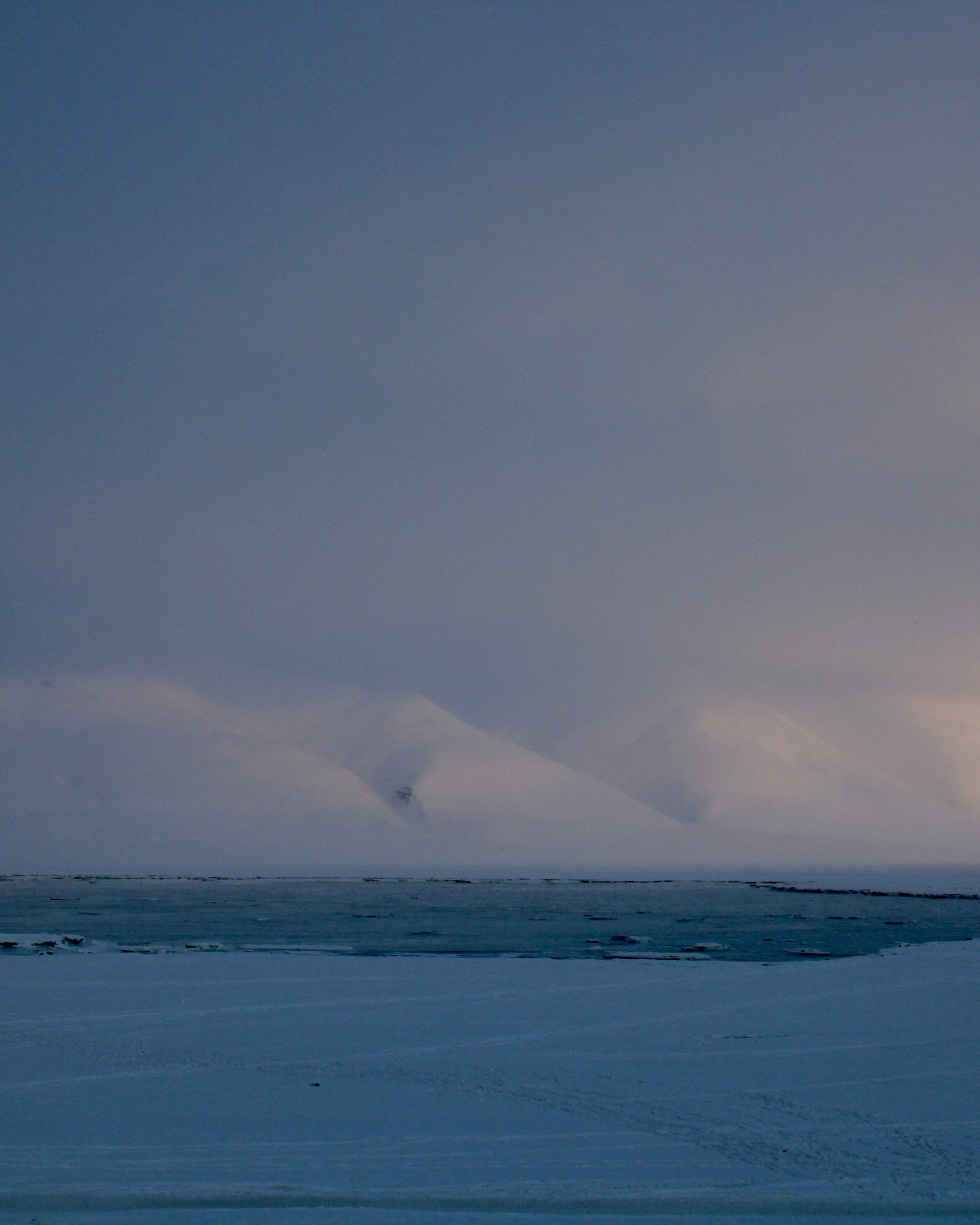 Blue Nude ~ Slow Fashion Brand - Borealis Svalbard Arctic Landscape