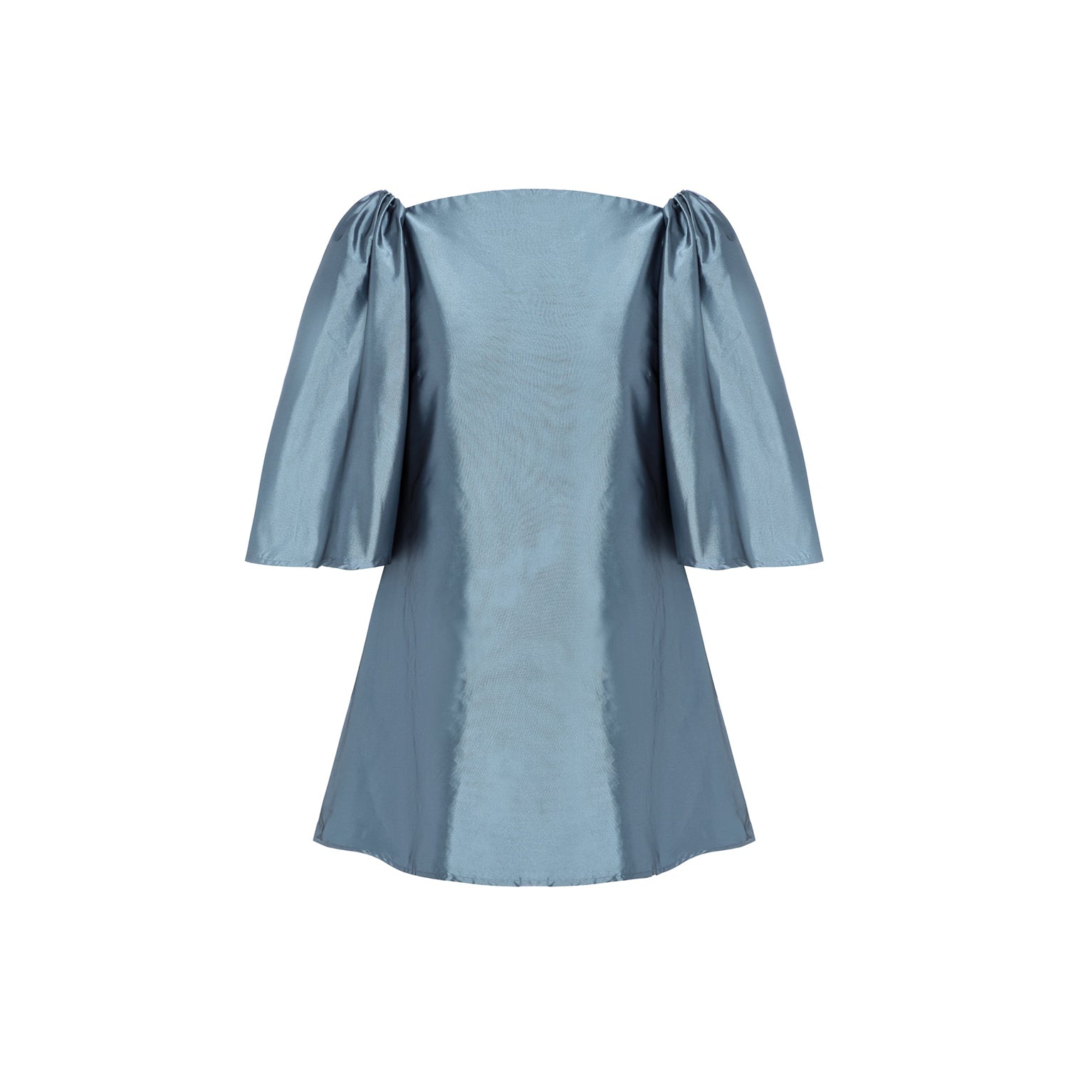 Blue Nude ~ Slow Fashion Brand - Delphine Mini Dress in Storm