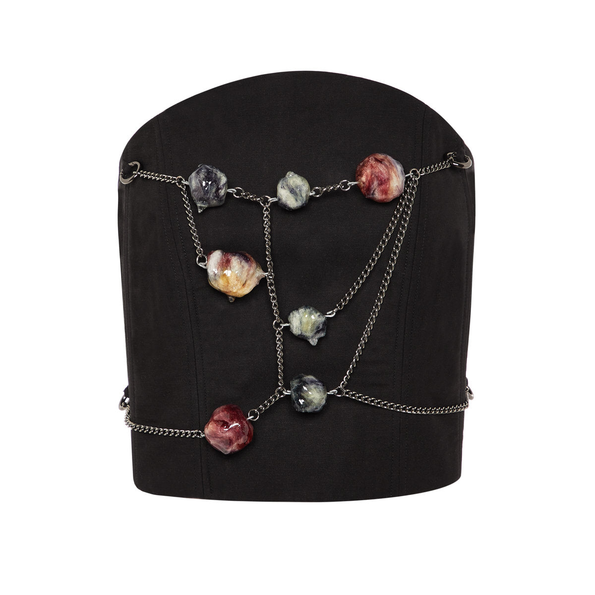 Zia Detachable Sculpture Bustier