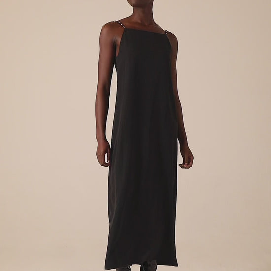 Blue Nude ~ Slow Fashion Brand - Infinity Embroidered Evening Dress