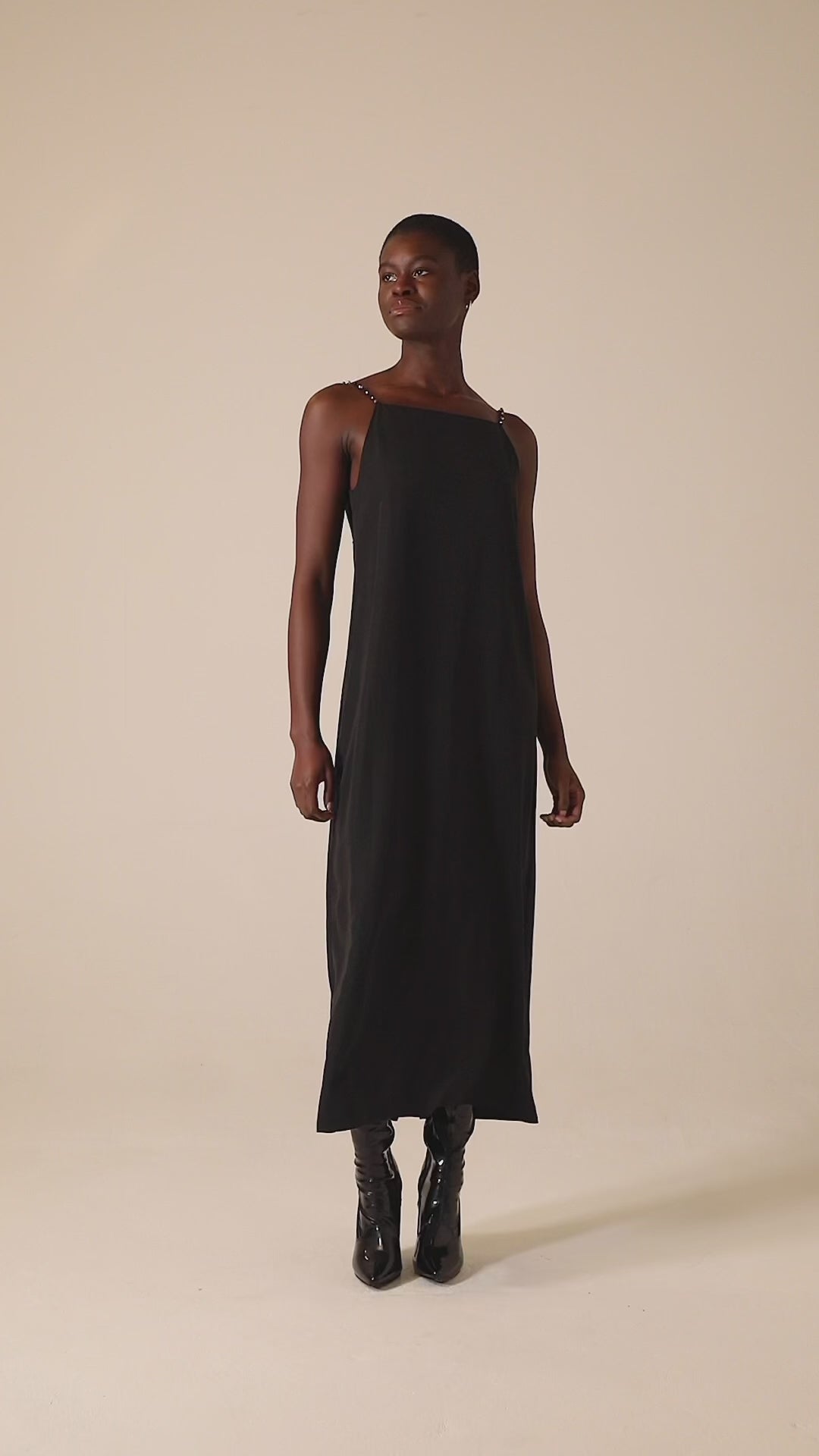 Blue Nude ~ Slow Fashion Brand - Infinity Embroidered Evening Dress