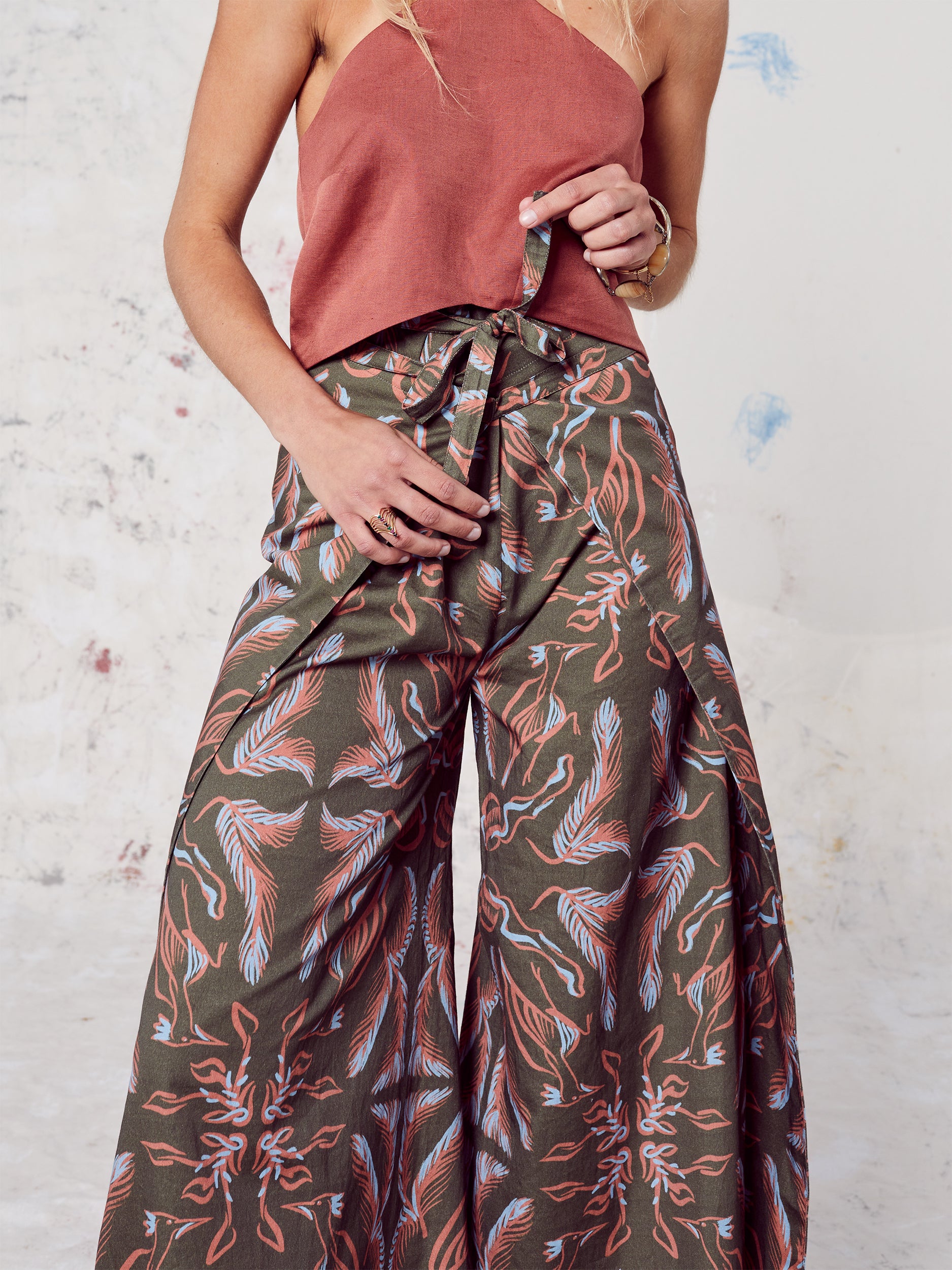 Blue Nude ~ Slow Fashion Brand - Georgia Wrap Pant