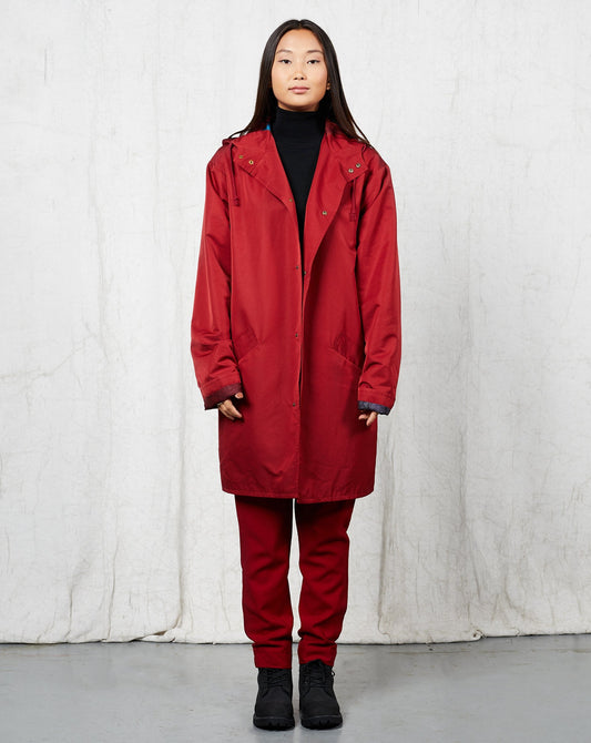 Blue Nude ~ Slow Fashion Brand - Hille Hooded Raincoat