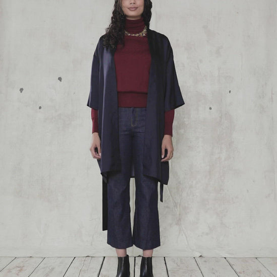 Blue Nude ~ Slow Fashion Brand - Tantalus Silk Kimono